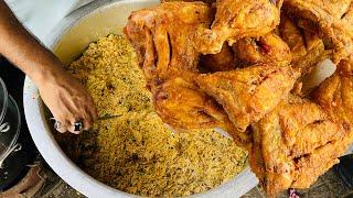 Food Street Mian Channu  Tasty Chargha House + Biryani + Chicken Karahi  Pakistan Street Food