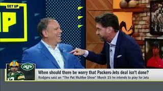 GREENY LOSES IT ON GET UP 