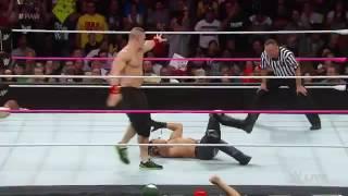 dean Ambrose save John Cena from The Authority