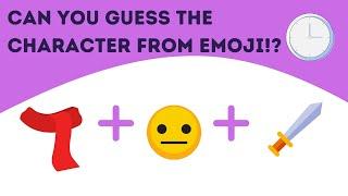 GUESS the Anime Character from EMOJI  ATTACK ON TITAN