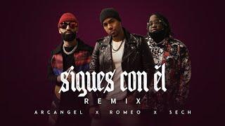 Arcángel Sech Romeo Santos - Sigues Con Él Remix Video Oficial