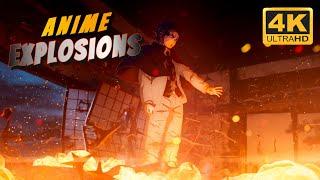 Top 5 Anime Explosions Sound Redesign  Best of the Best Anime Explosion sound effect