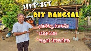 ️ DIY BANGSAL SERBAGUNA YANG PRAKTIKAL DAN MUDAH UNTUK PELBAGAI KEGIATAN