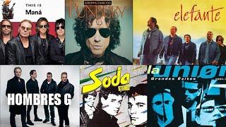 2 Hora de Éxitos Clasicos Del Rock En Español  Lo Mejor Del Rock En Español De Los 80 y 90