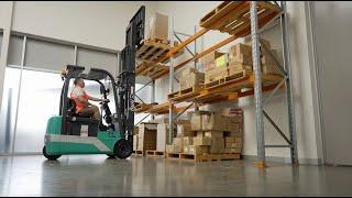 Baoli KBET20 Electric 3-Wheel Counterbalance Forklift Walk-Through