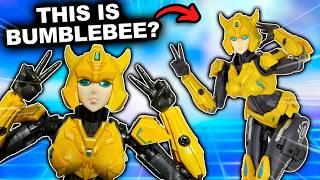 E-GIRL TRANSFORMERS? Reviewing The Cute Anime Bumblebee Figure