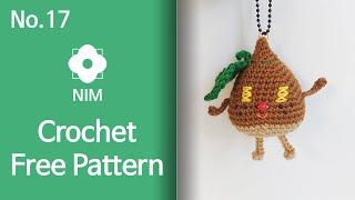 No.17 Amigurumi cute chestnut doll crochet free pattern