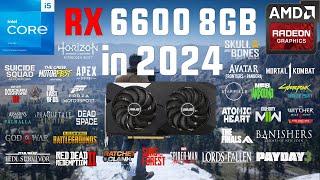 RX 6600 Test in 40 Games Is it Worth Buying in 2024?