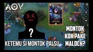 Lawan siMontok PALSU SiMontok Kok Pake Maloch? - Arena Of Valor