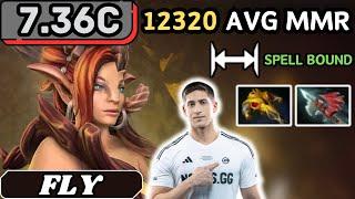 7.36c - Fly ENCHANTRESS Hard Support Gameplay - Dota 2 Full Match Gameplay