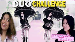 DUO CHALLENGE IN DRESS TO IMPRESS  Roblox