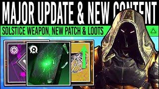 Destiny 2 MAJOR UPDATE & SUMMER EVENT Exotic Loot Patch Info Challenges New Weapon Loot & More