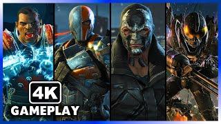 Batman Arkham Origins All Bosses All 8 Assassins Fight 4K 60FPS PC Gameplay