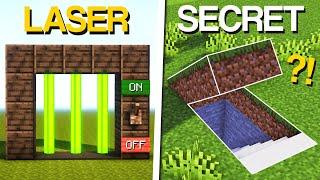 Minecraft 5+ Secret Redstone Builds & Hacks