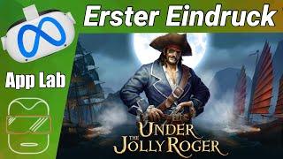 Meta Quest 2 deutsch Under the Jolly Roger VR Gameplay  Oculus Quest 2 Games  Quest 2 Pirates VR