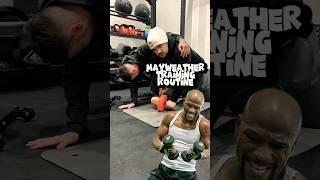 Mayweathers Bodyweight routine  #boxing #boxingtraining #viral #shorts