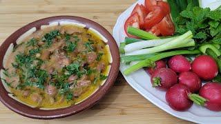 طريقة سهلة وسريعة لتحضير فول مدمس بالخلطة اللبنانية Quick and Easy Lebanese Foul Moudamas Recipe