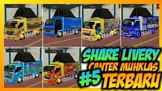 Share Livery Truck Canter Muhklas WSP #Part 5  Bussid V.3.2