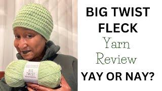 Big Twist FLECK Yarn REVIEW  #yarntube #knittube #bigtwist #yarnreview #yarn