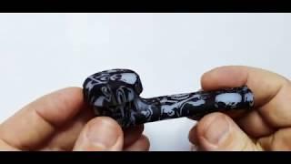 Glass bowl Pipe - Glow in the dark