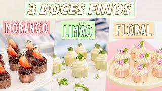 FIZ 3 DOCES FINOS - MORANGO LIMÃO E FLORAL - Tiago Mauro