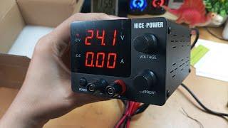 DC POWER SUPPLY REVIEWS  link buy in description مراجعة