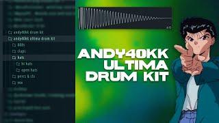 *free* andy40kk ultima drum kit inspired by evil plugg sigilkore tdf