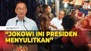 PM Anwar Ibrahim Soal Blusukan Jokowi di Malaysia Menyulitkan