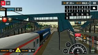 indian train simulator 2018 Prayagraj to New Delhi Rajdhani Express With Wdm3a Action Gameplay