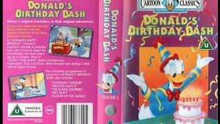 Opening of Donalds Birthday Bash 1994 UK VHS