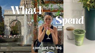 What I spend in a day in NYC 