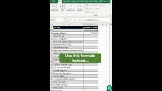 How to count words in Excel  Heres a quick excel  tip