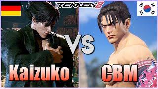 Tekken 8  ▰  Kaizuko #1 Lars Vs KDF CBM #1 Jin Kazama  ▰  Player Matches