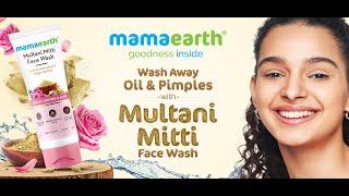 Mamaearth Multani Mitti Face Wash for Pimples & Oil Control