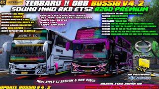 UPDATE BUSSID V4.2 OBB BUSSID V4.2 TERBARU SOUND HINO RK8 R260 PREMIUM GRAFIK SUPER HD 4K