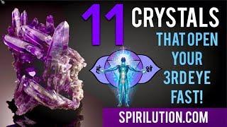 11 Crystals That Will Open Your Third Eye Chakra - Watch Now