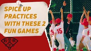 4 v 4 v 4 & Endless Batting Practice  2 Fun Youth Baseball Games for Coaches to Spice Things Up
