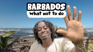 IMPORTANT Barbados Travel Tips Things You Should Not Do