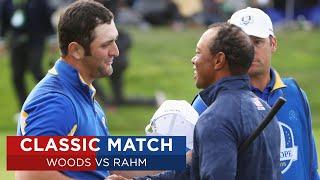 Tiger Woods vs Jon Rahm  Extended Highlights  2018 Ryder Cup