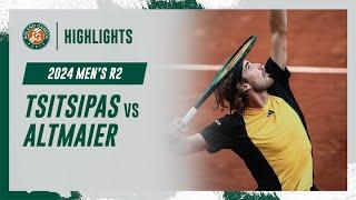 Tsitsipas vs Altmaier Round 2 Highlights  Roland-Garros 2024