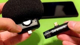 Zoom AM7 vs. Saramonic vs Google Pixel 6 Pro - USB-C Review Comparison Phone Stereo Microphone