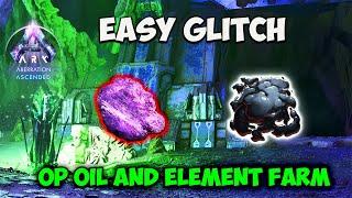 Aberration OP TRICK  How To get 1000s of OIL and ELEMENT ORE Easy in ARK Ascended