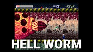 Hell Worm - Majyuu Ou King of Demons Boss Battle