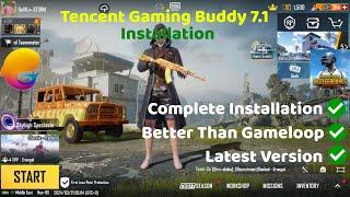 Install Tencent Gaming Buddy Latest Version  Complete Installation  Better Then Gameloop  2024