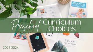 Preschool Curriculum Choices 2023-2024  Homeschool