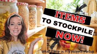 MY PREPPER PANTRY MUST HAVESMY FAVORITE STOCKPILE ITEMSWORKING PANTRYBUDGET STOCKPILE 2022