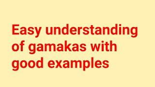 Easy understanding of gamakas of ragas with 5 examplespart 1
