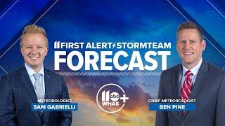 WHAS11+ First Alert forecast - Tuesday June 25