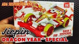 TERBARU MINI4WD MERK JIEPIN - DASH 1 EMPEROR - DRAGON YEAR SPECIAL - MS Chassis -TAMIYA KW