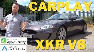 JAGUAR XK-R Modernised with Wireless Apple Carplay & Android Auto